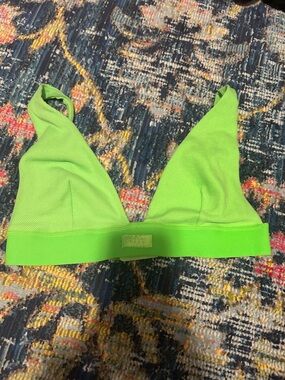 Skims neon plunge bralette
